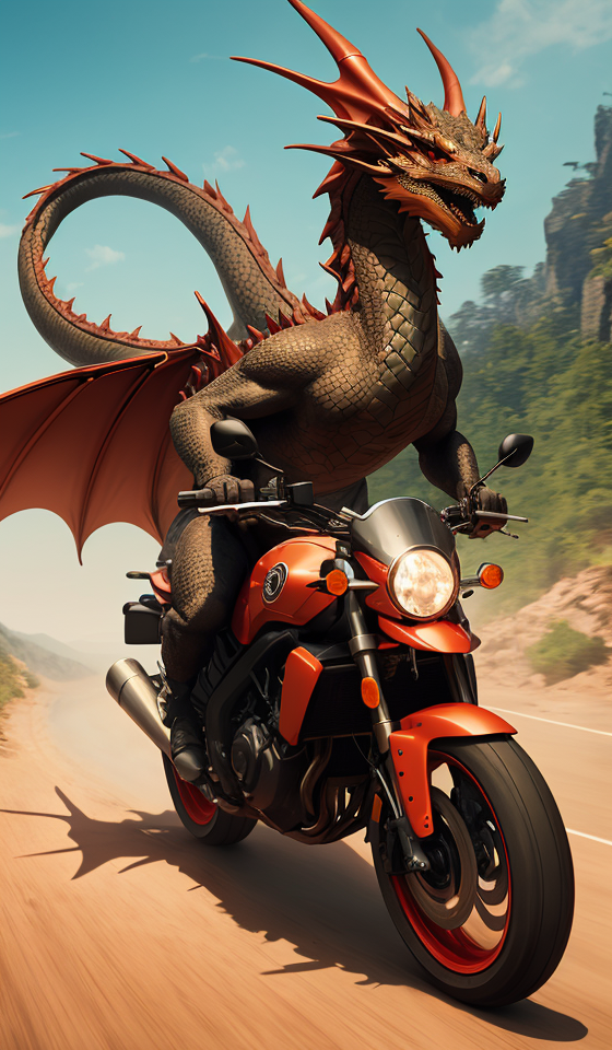 08376-3287467244-(masterpiece, high detail, best quality), a dragon riding a motorbike.png